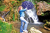 At the Gostilje waterfall, on Zlatibor (Photo: Dragan Bosnić)